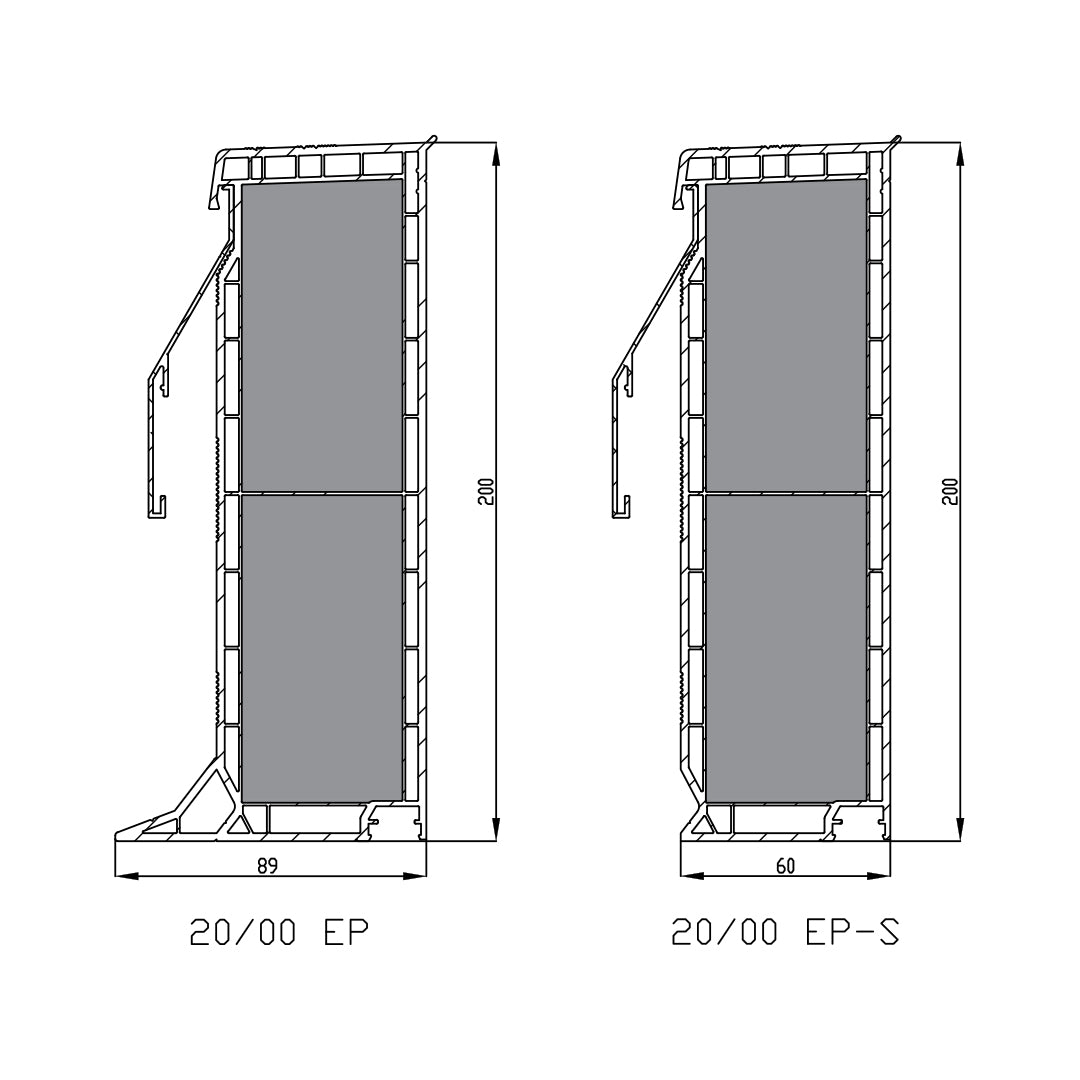ventilerende pvc-opstand 20/00 met enkele manuele spindel met oog 0800 x 1100 mm