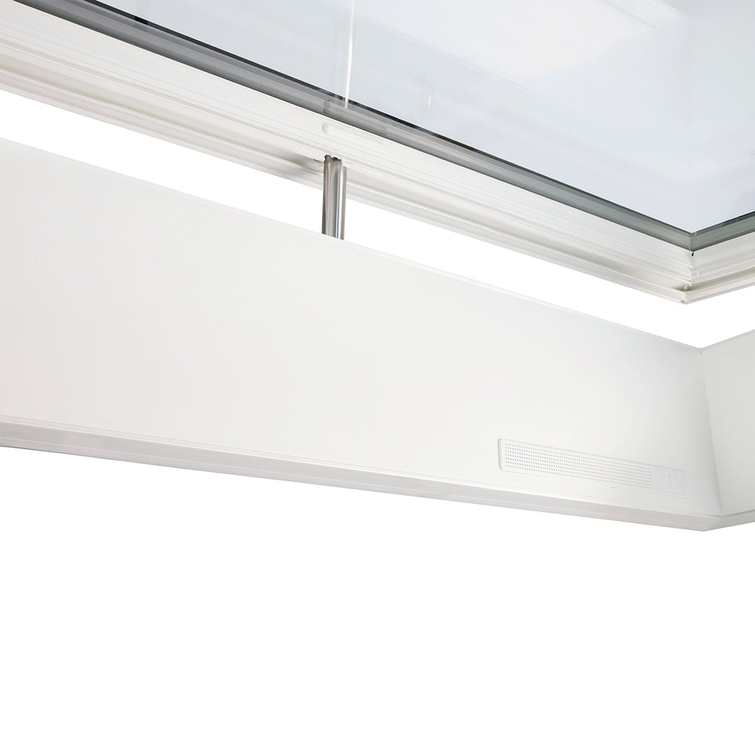 iWindow Platdakraam Opengaand op zonne-energie - Complete Set 80x160 cm - Skylux