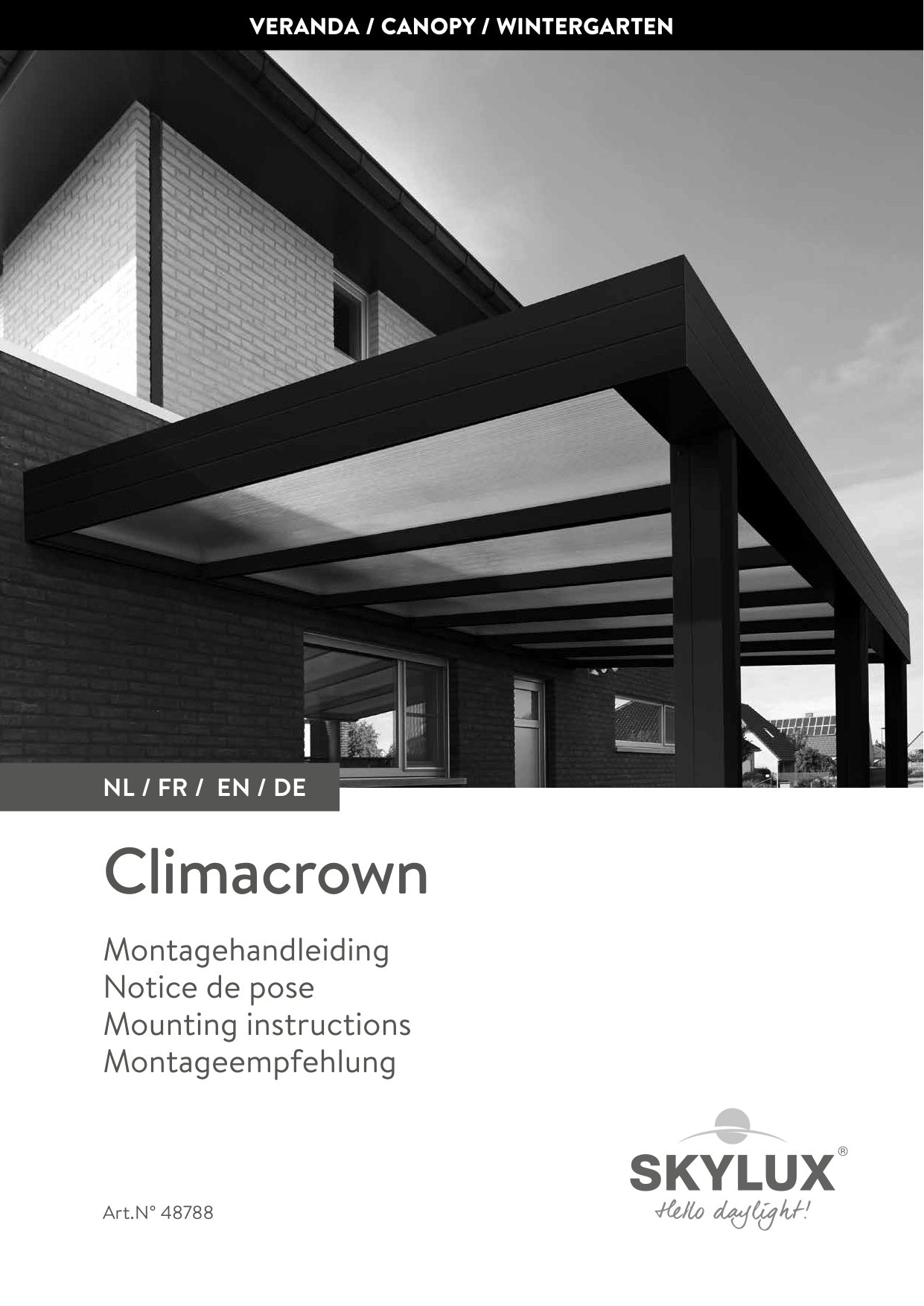 Installation instructions - Climacrown