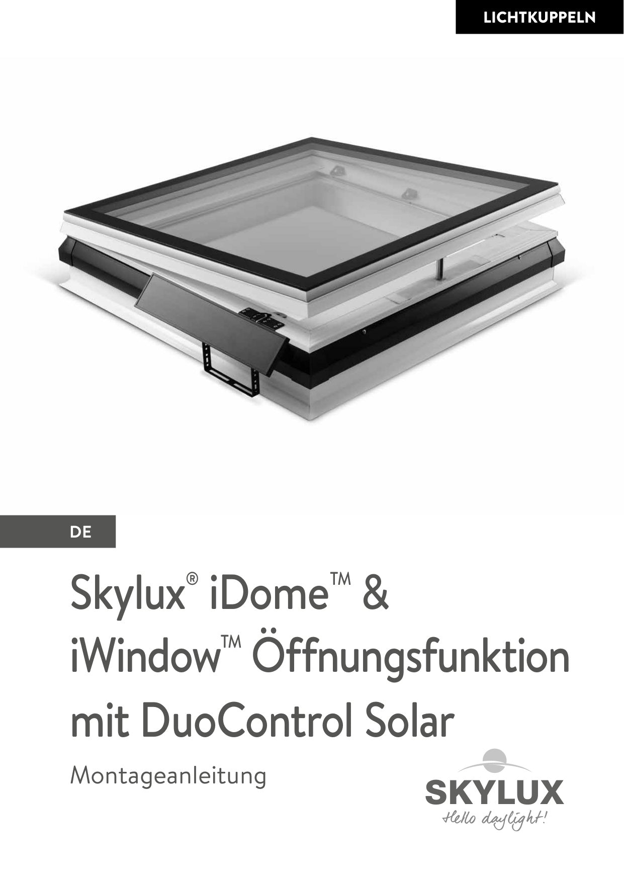 Montagehandleiding iWindow - Skylux