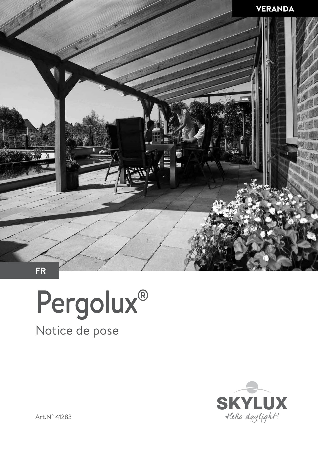 Montagehandleiding Pergolux