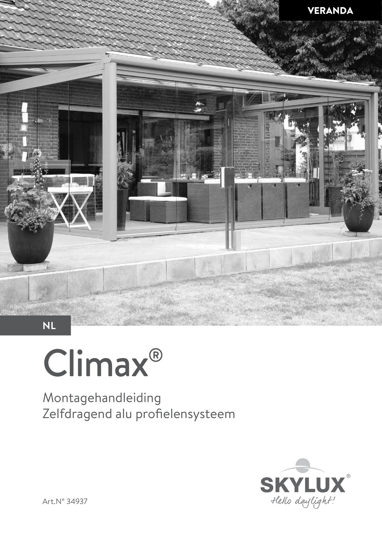 Installation instructions - Climax