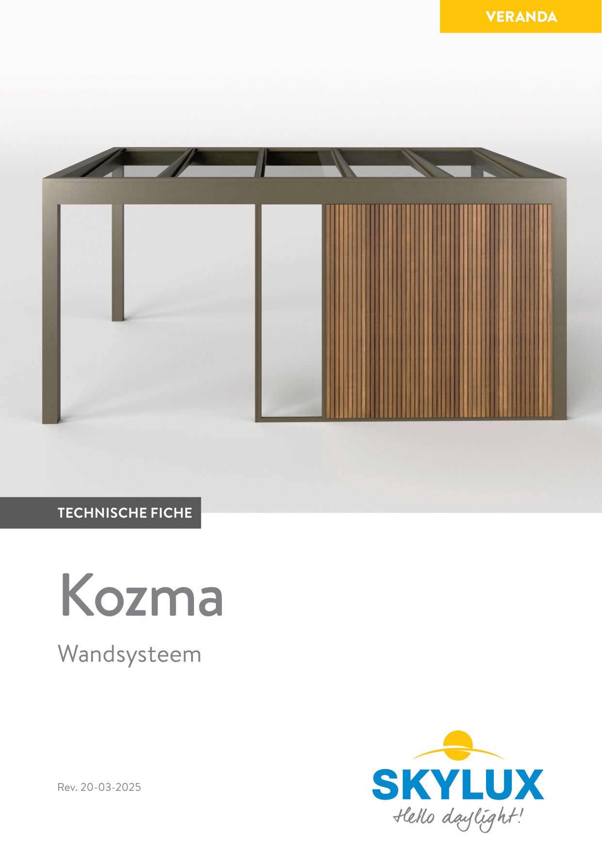 Technical File Kozma Wall System