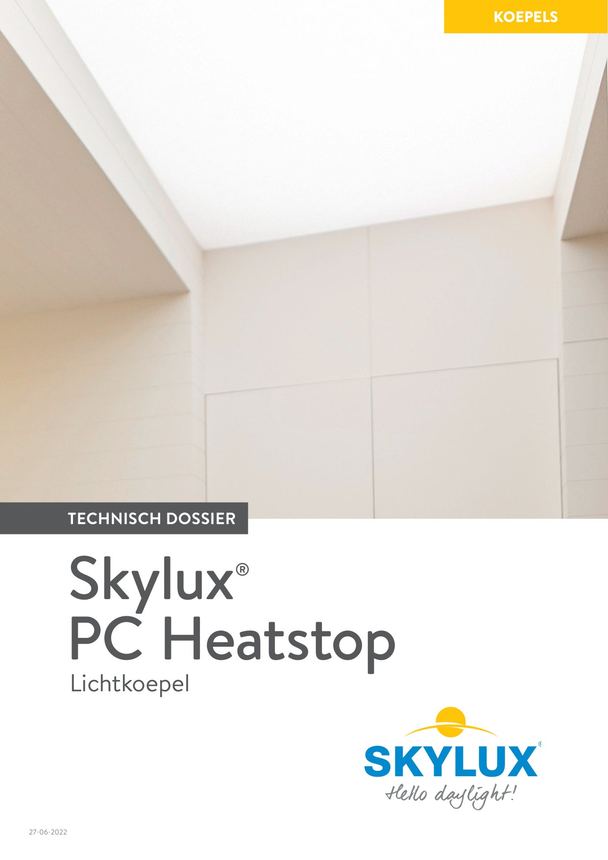 Technische Daten Lichtkuppel