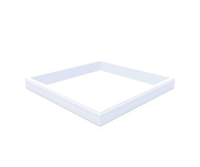 PVC-Opstand 160x160 cm - Skylux