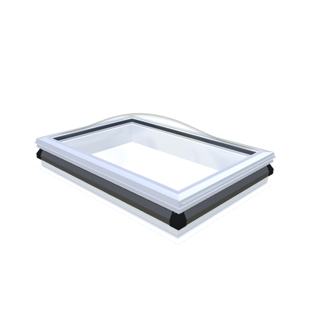 Skylux iDome Fenster - feste Ausführung klar 0800 x 1300 mm