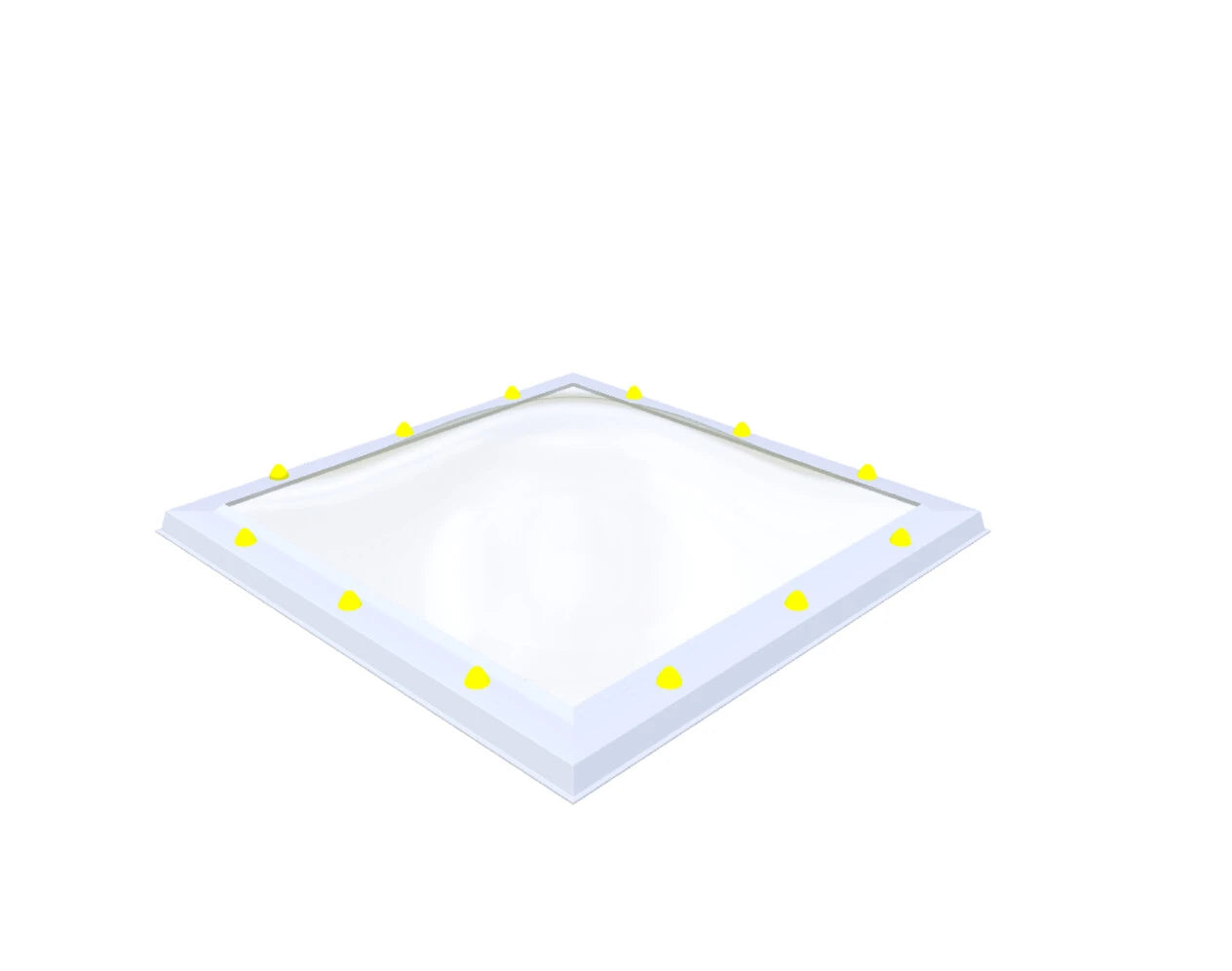 Skylux lichtkoepel 90x90 cm