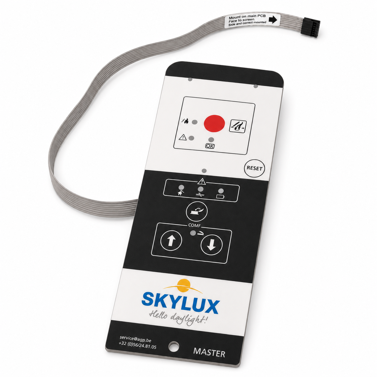 Sticker for Master (ventilation control)