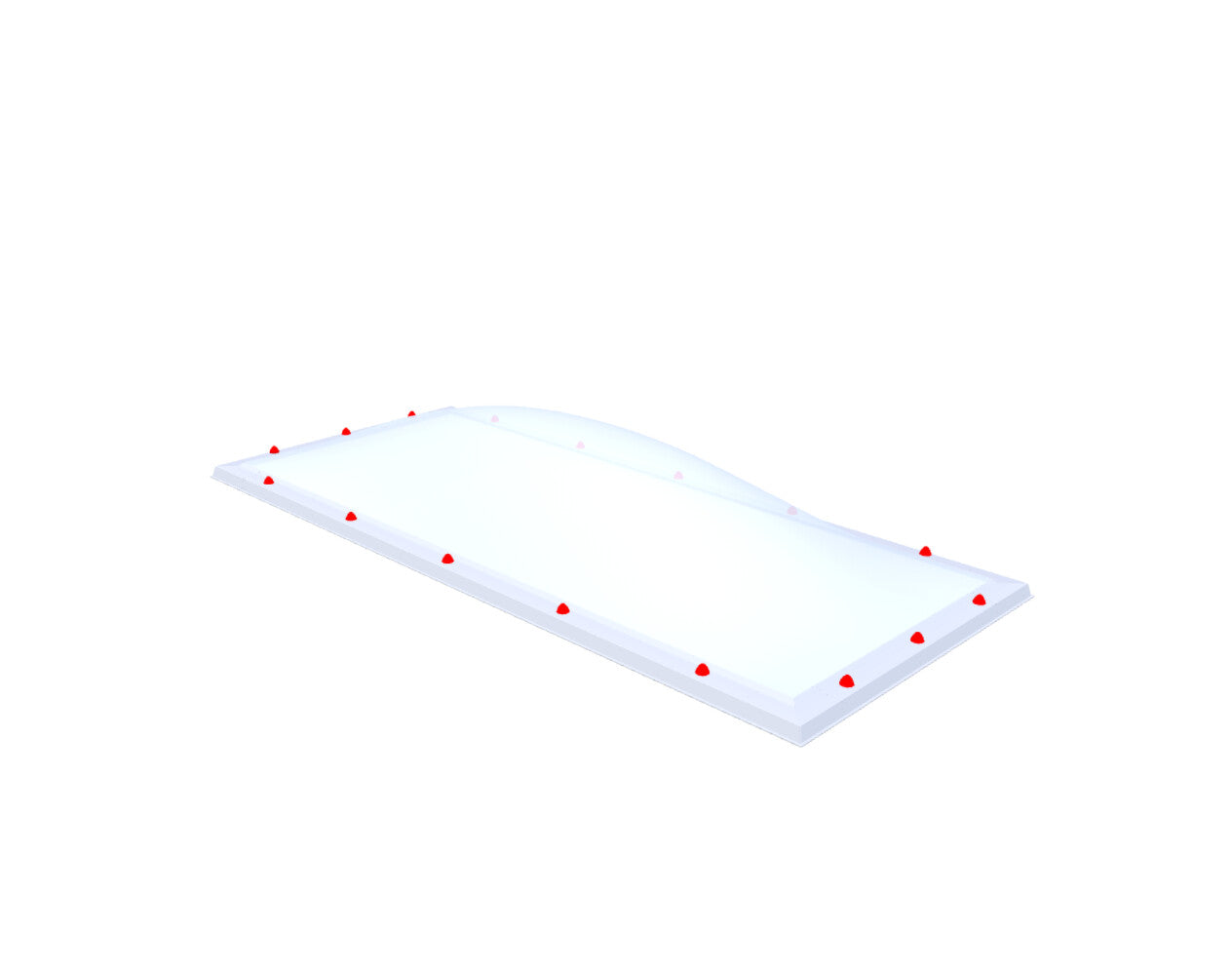 Skylux lichtkoepel 100x250 cm - Skylux