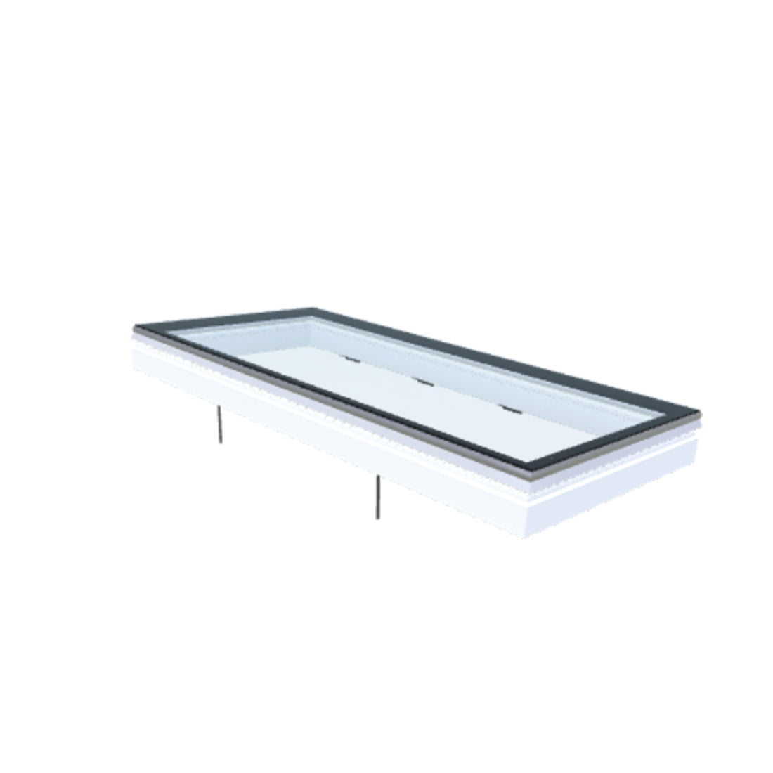 iWindow Flex 2.0 opengaand platdakraam voor renovatie 100x220 cm - Skylux