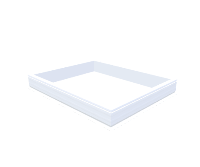 PVC curb 20/00 EP 1200 x 1500 mm - Skylux