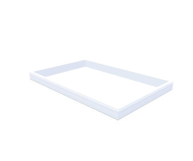 costière en PVC 20/00 EP 1600 x 2500 mm - Skylux