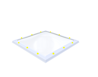 Skylux lichtkoepel 100x100 cm - Skylux