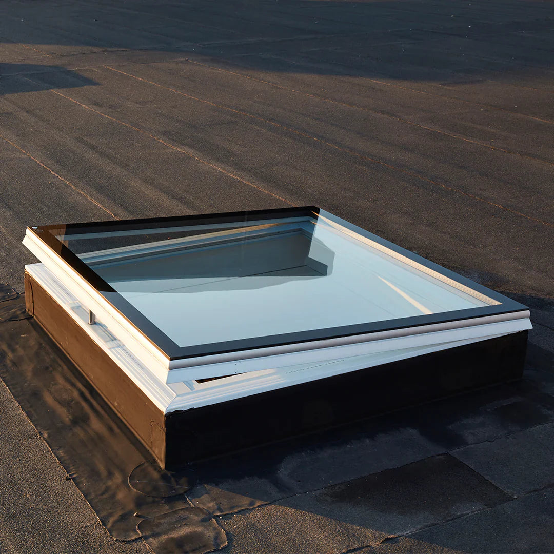 iWindow Opengaand Platdakraam - Complete Set 130x160 cm - Skylux