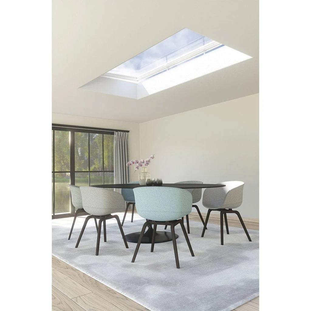iWindow Opengaand Platdakraam - Complete Set 75x225 cm - Skylux