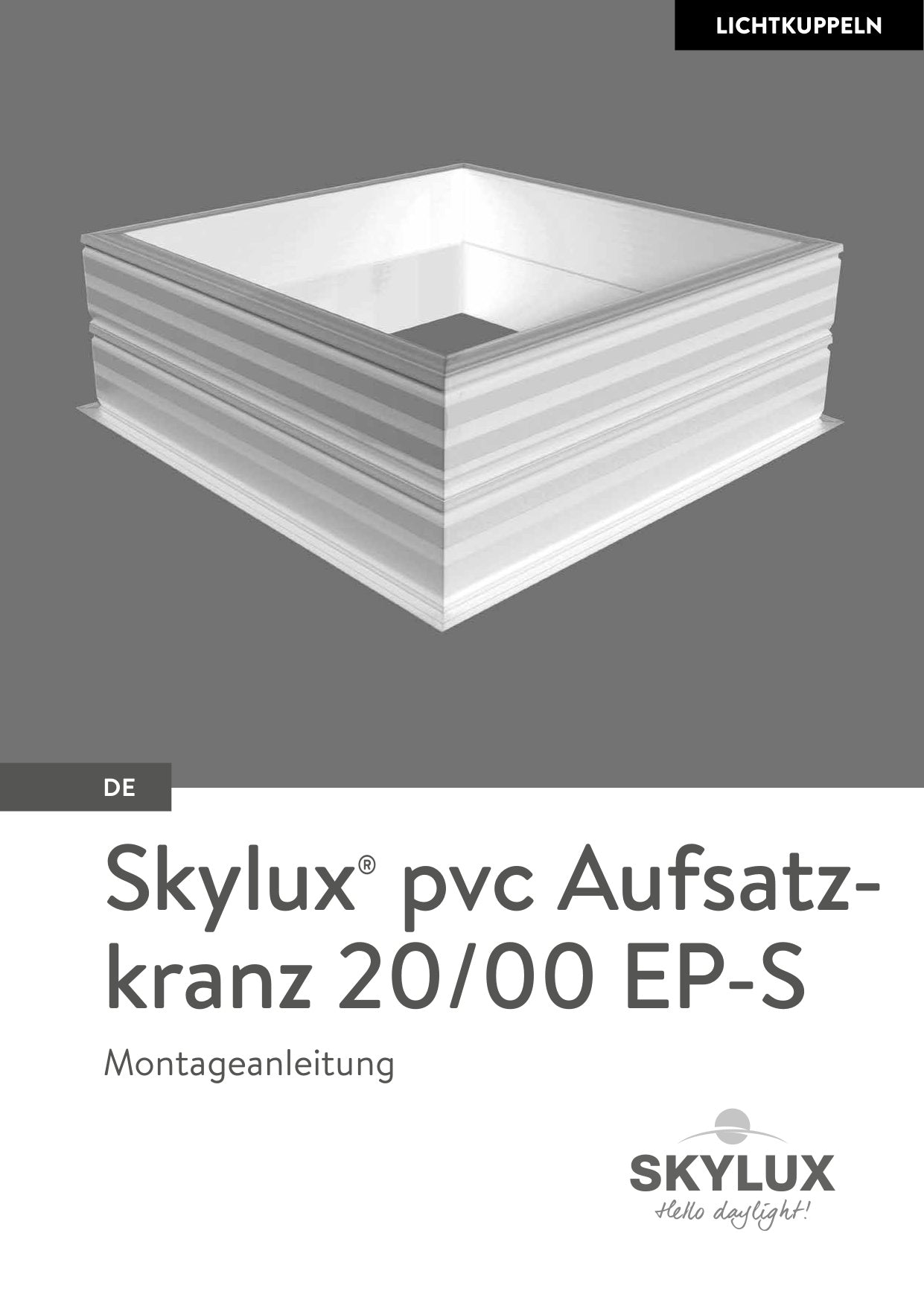 Montageanleitung Aufsatzkränze