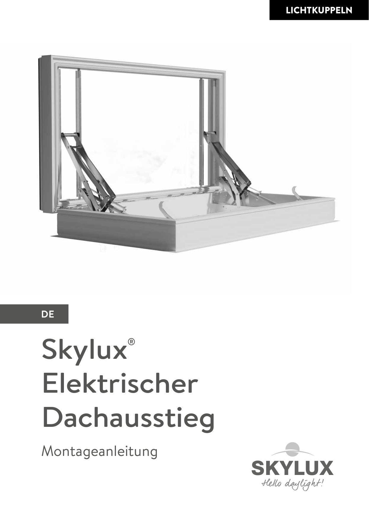 Montageanleitung Dachausstiegsysteme