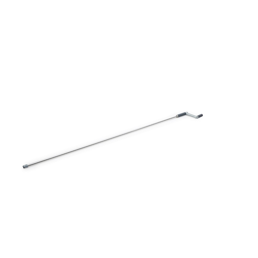 Operating rod for manually opening skylight