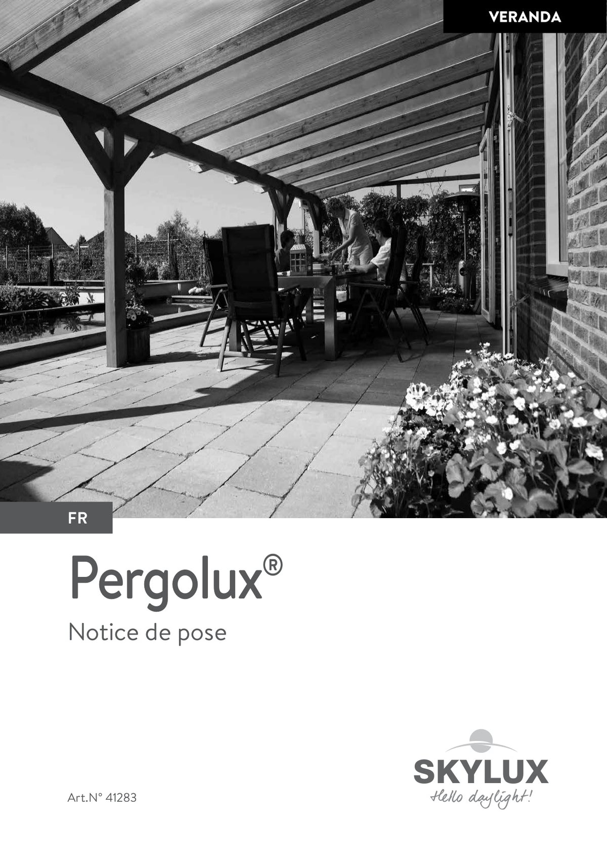 Installation instructions - Pergolux
