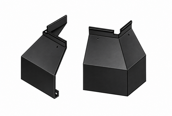 Pièce d'angle pour solin en alu