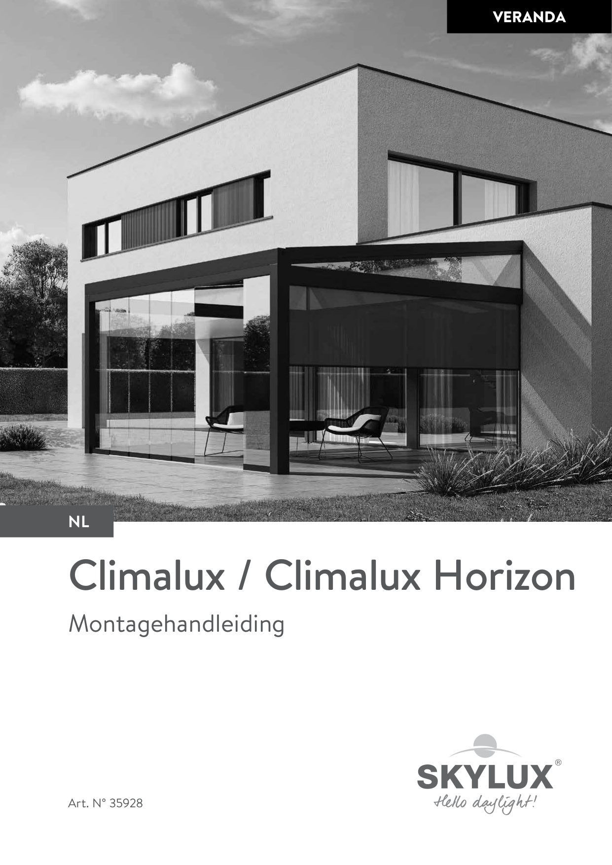 Installation instructions - Climalux Horizon