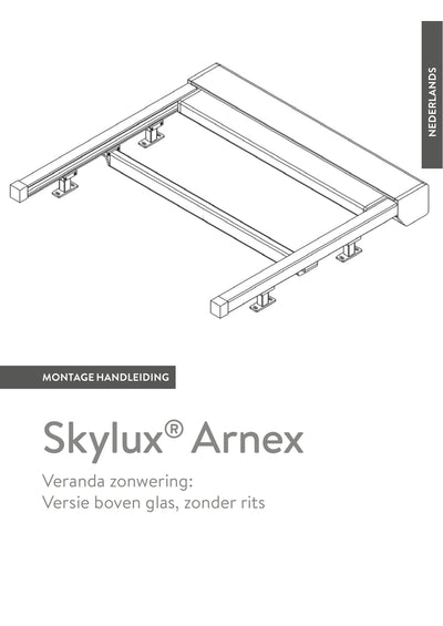 Montagehandleiding Zonwering Veranda