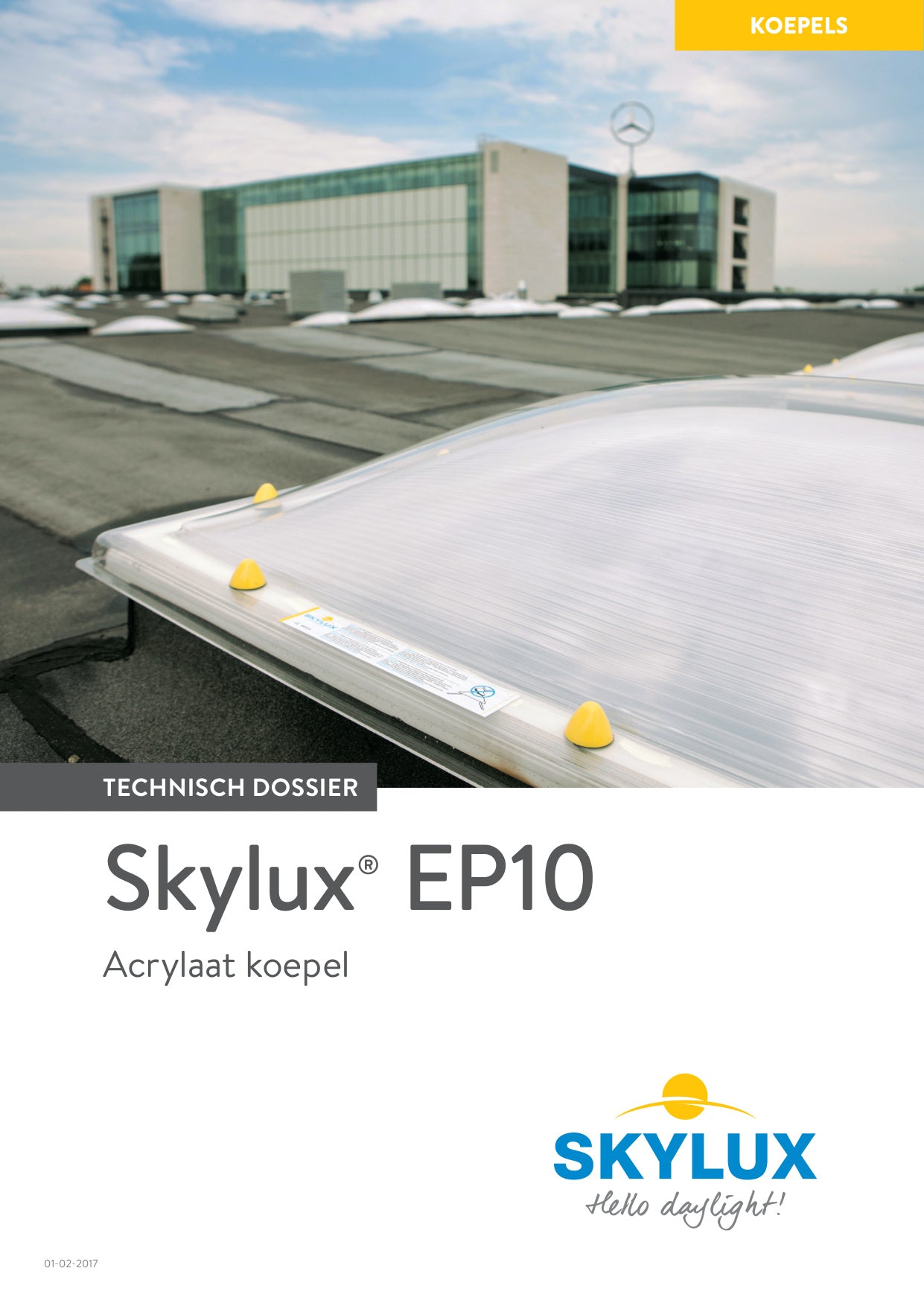 Technische Daten Lichtkuppel