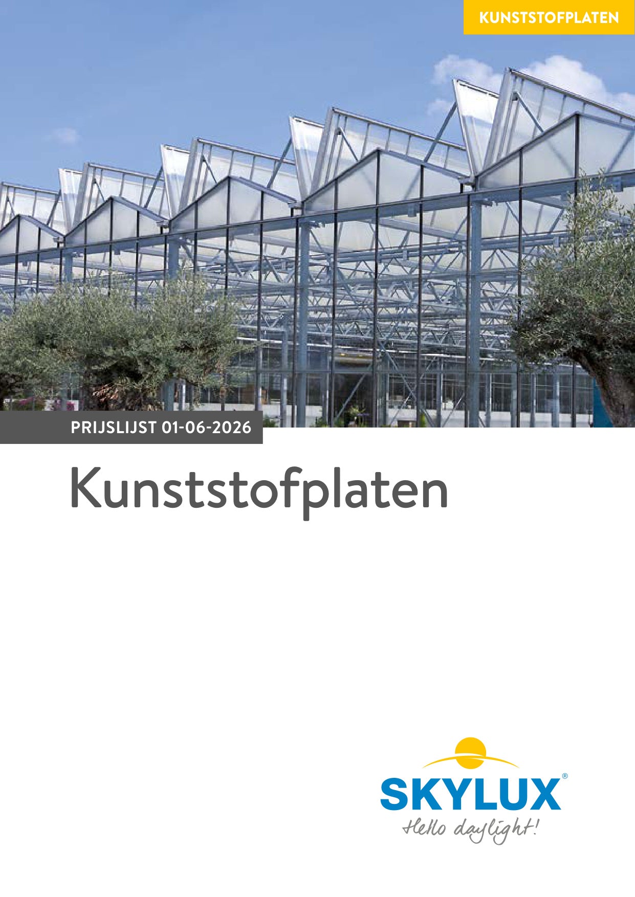 Preisliste Kunststofffplatten