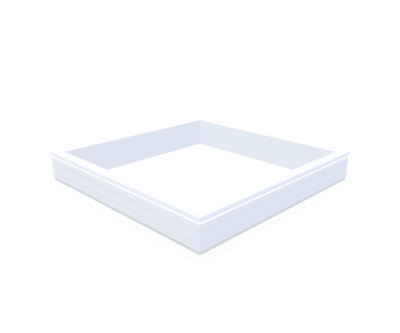 PVC-Opstand 120x120 cm - Skylux