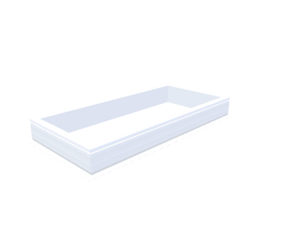PVC-Opstand 70x160 cm - Skylux