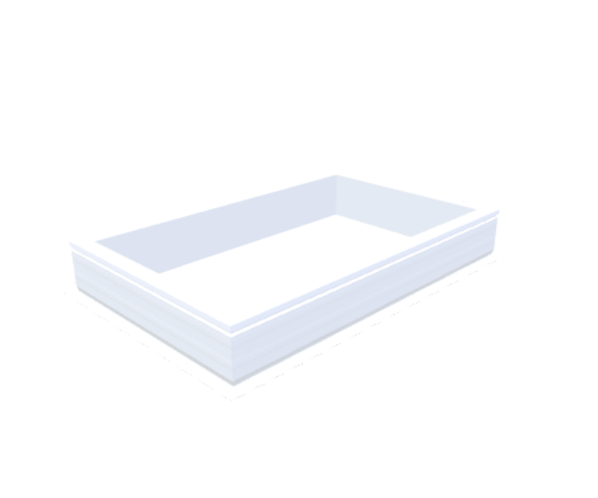 PVC-Opstand 75x125 cm - Skylux