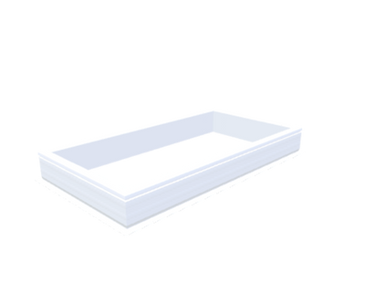 PVC-Opstand 80x160 cm - Skylux