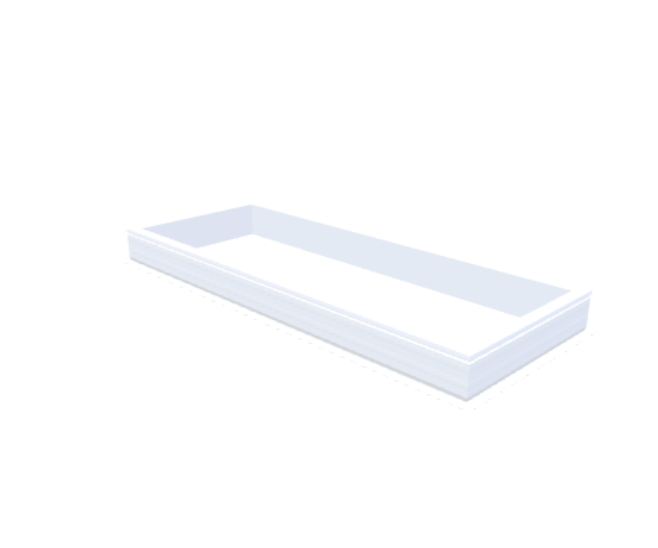 PVC-Opstand 80x220 cm - Skylux