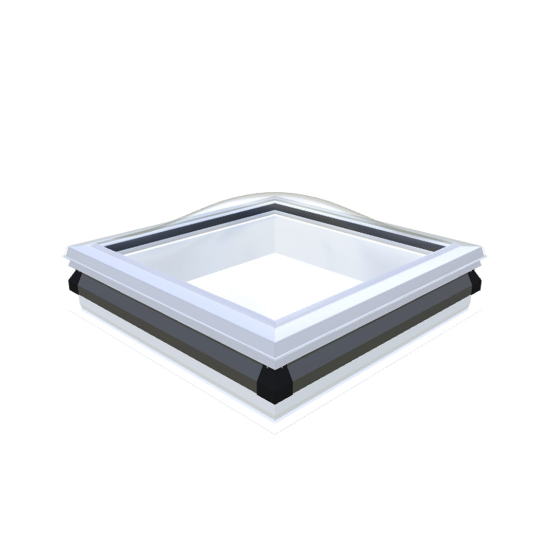 Skylux iDome Fenster - feste Ausführung klar 1000 x 1000 mm