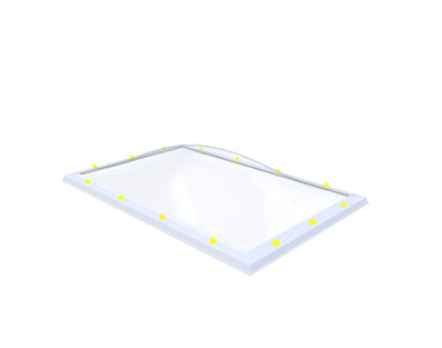 Skylux lichtkoepel 105x165 cm