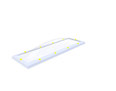 Skylux lichtkoepel 40x160 cm