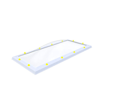 Skylux lichtkoepel 60x150 cm