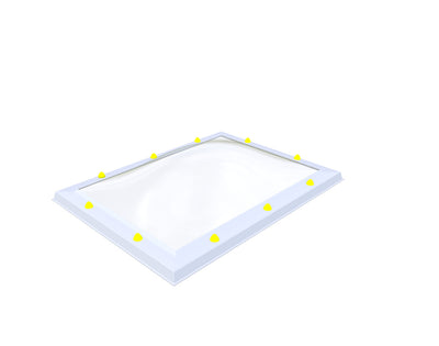 Skylux lichtkoepel 70x100 cm