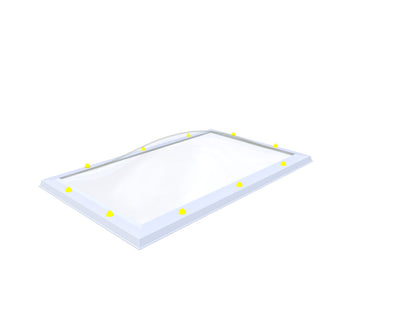 Skylux lichtkoepel 80x140 cm