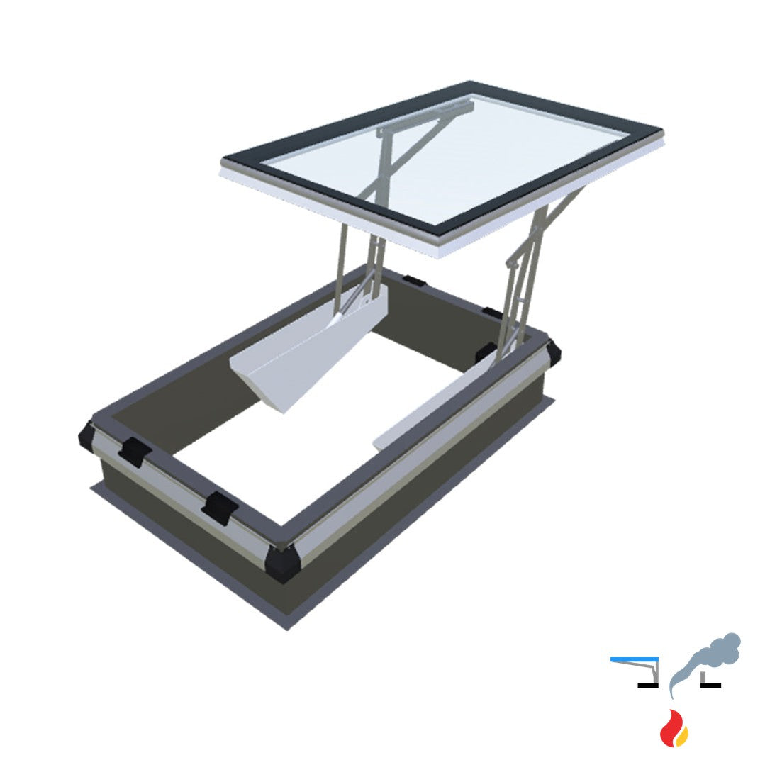 Skymax CE met metaalopstand 30 cm met iWindow2 0600 x 0900 mm