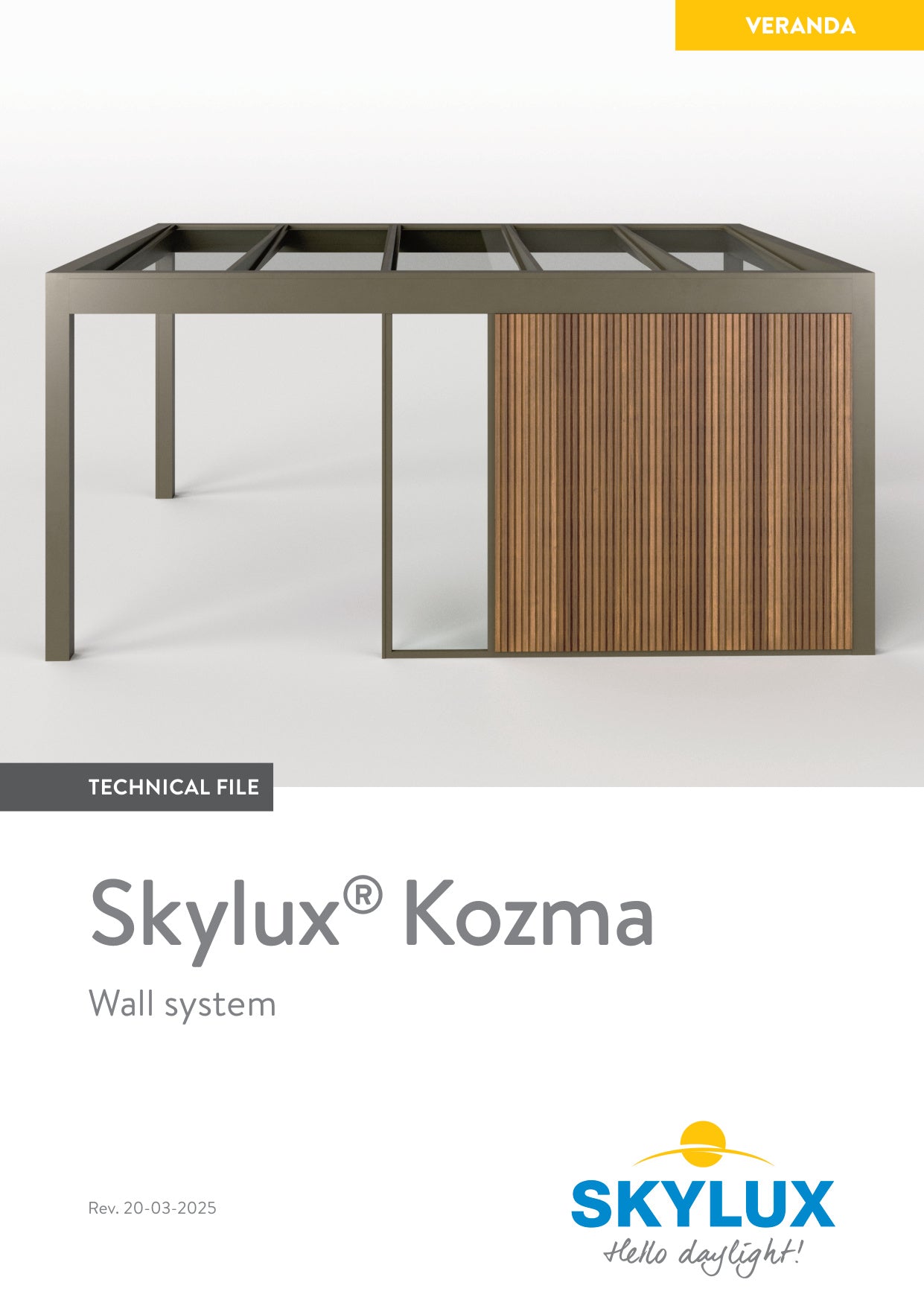 Technical File Kozma Wall System