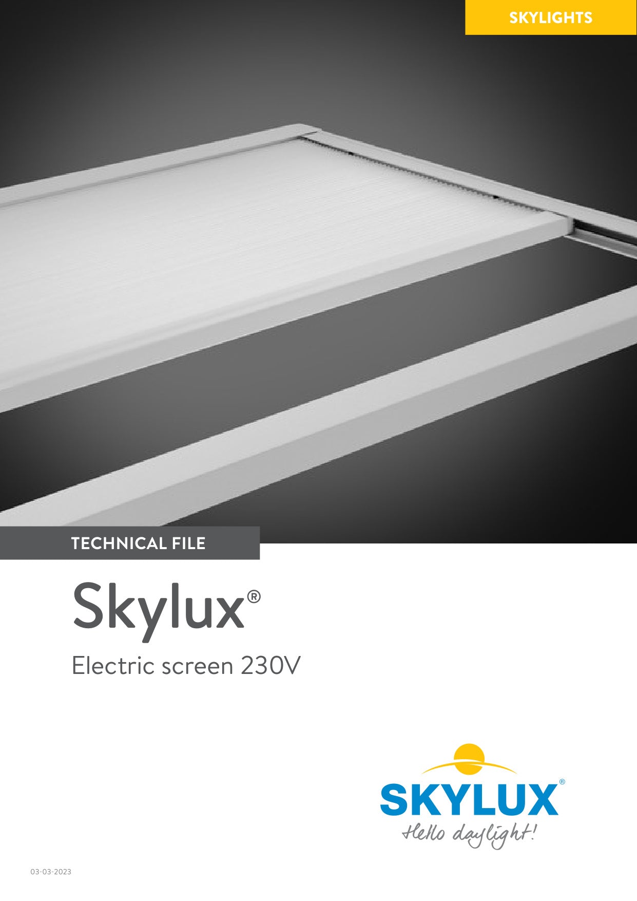 Technisch Dossier Toebehoren - Screens & Accessoires