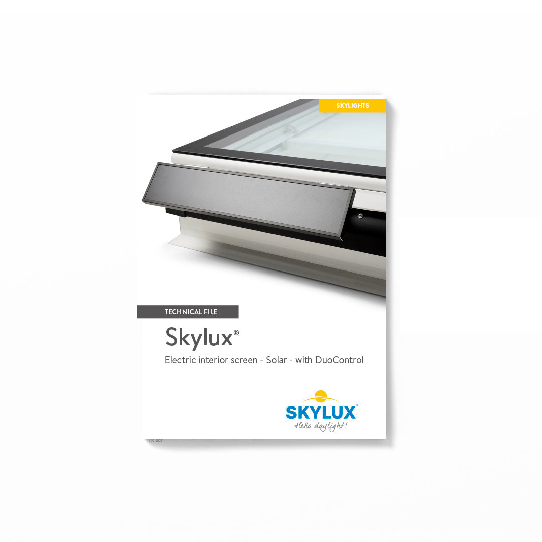Technisch Dossier Elektrische Binnenzonwering Solar - Skylux
