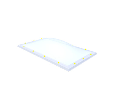 Skylux lichtkoepel 100x180 cm - Skylux