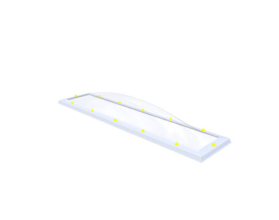 Skylux lichtkoepel 40x220 cm - Skylux