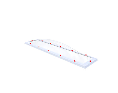 Skylux lichtkoepel 40x220 cm - Skylux