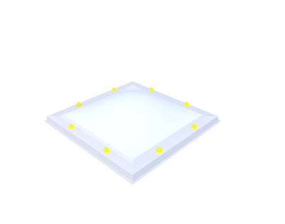 Skylux lichtkoepel 70x70 cm - Skylux