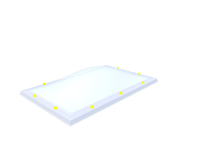 Skylux lichtkoepel 80x140 cm - Skylux