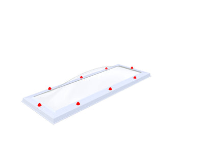 Skylux lichtkoepel 40x140 cm - Skylux