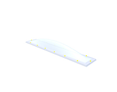 Skylux lichtkoepel 40x280 cm - Skylux